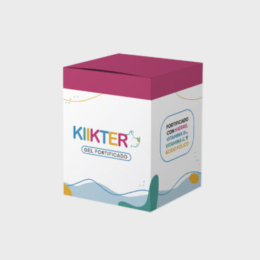 KIIKTER<sup>®</sup> Gel Fortificado sabor fresa 24 pzas